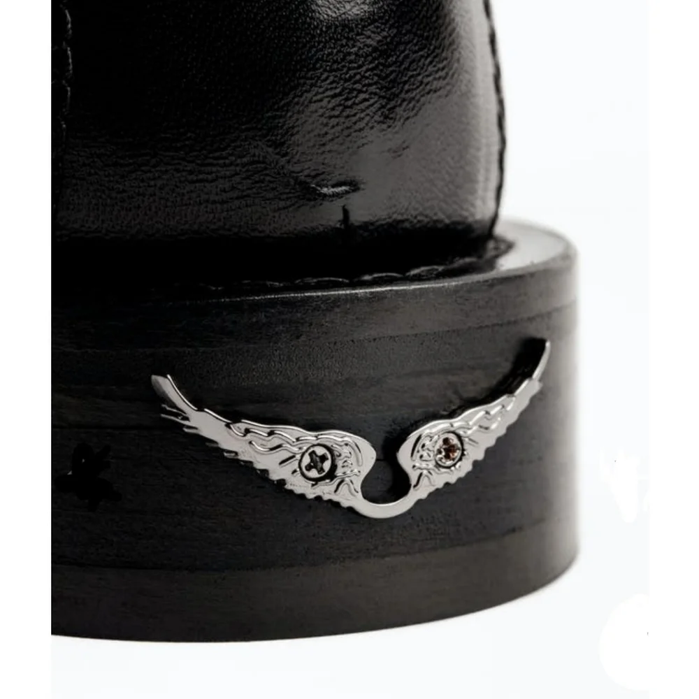 Zadig & Voltaire Studded Ankle Boots - Picture 7 of 7